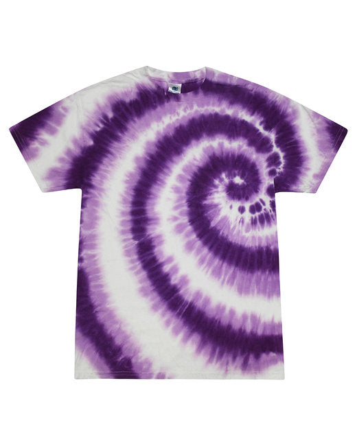 CD100Y Tie-Dye Youth 5.4 oz. 100% Cotton T-Shirt. XS - L