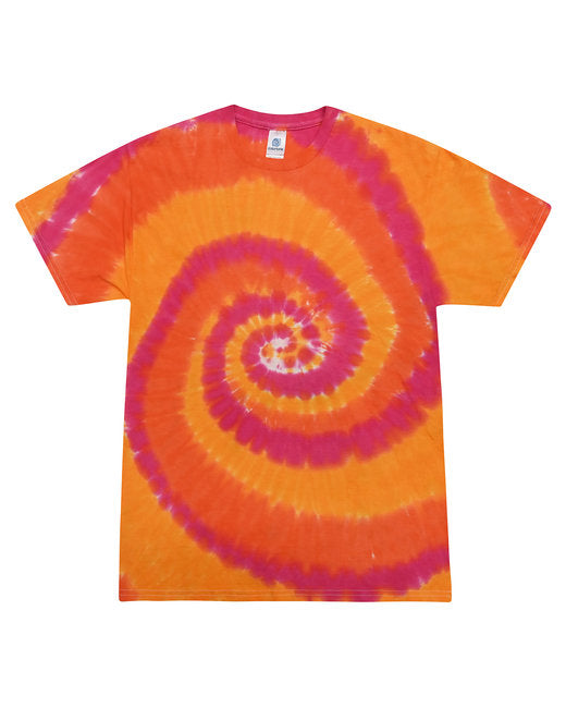 CD100Y Tie-Dye Youth 5.4 oz. 100% Cotton T-Shirt. XS - L