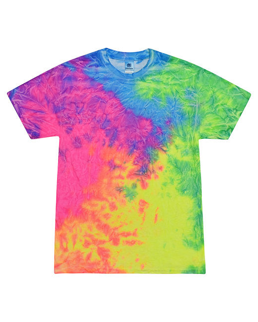 CD100Y Tie-Dye Youth 5.4 oz. 100% Cotton T-Shirt. XS - L