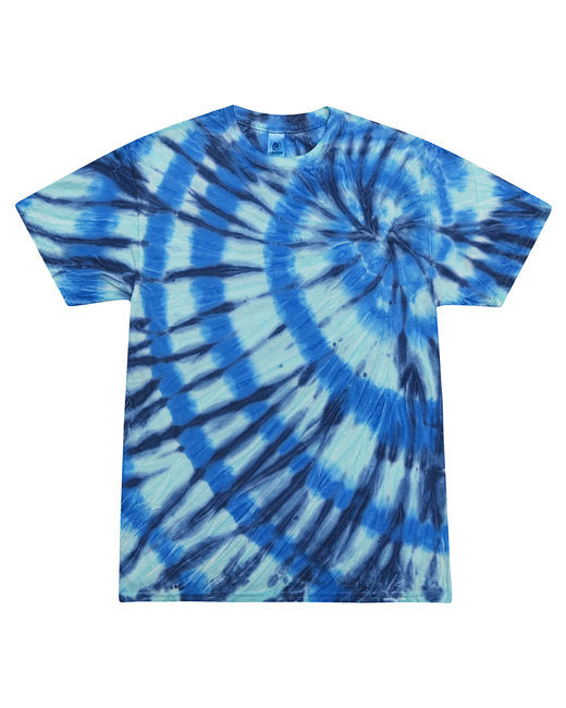 CD100Y Tie-Dye Youth 5.4 oz. 100% Cotton T-Shirt. XS - L