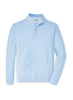 Peter Millar Men's Perth Mini-Stripe Stretch Loop Terry Quarter-Zip