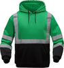 NON-ANSI PULLOVER SWEATSHIRT WITH REFLECTIVE TAPE