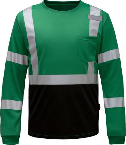NON-ANSI LONG SLEEVE SHIRT WITH REFLECTIVE TAPE