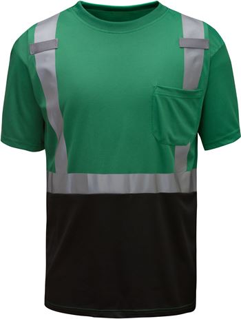 NON-ANSI SHORT SLEEVE SHIRT WITH REFLECTIVE TAPE