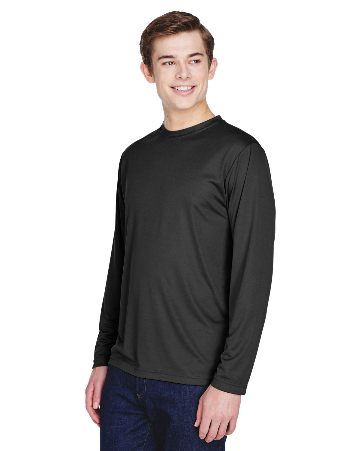 TT11L Team 365 Men's Zone Performance Long-Sleeve T-Shirt. XS - 4XL