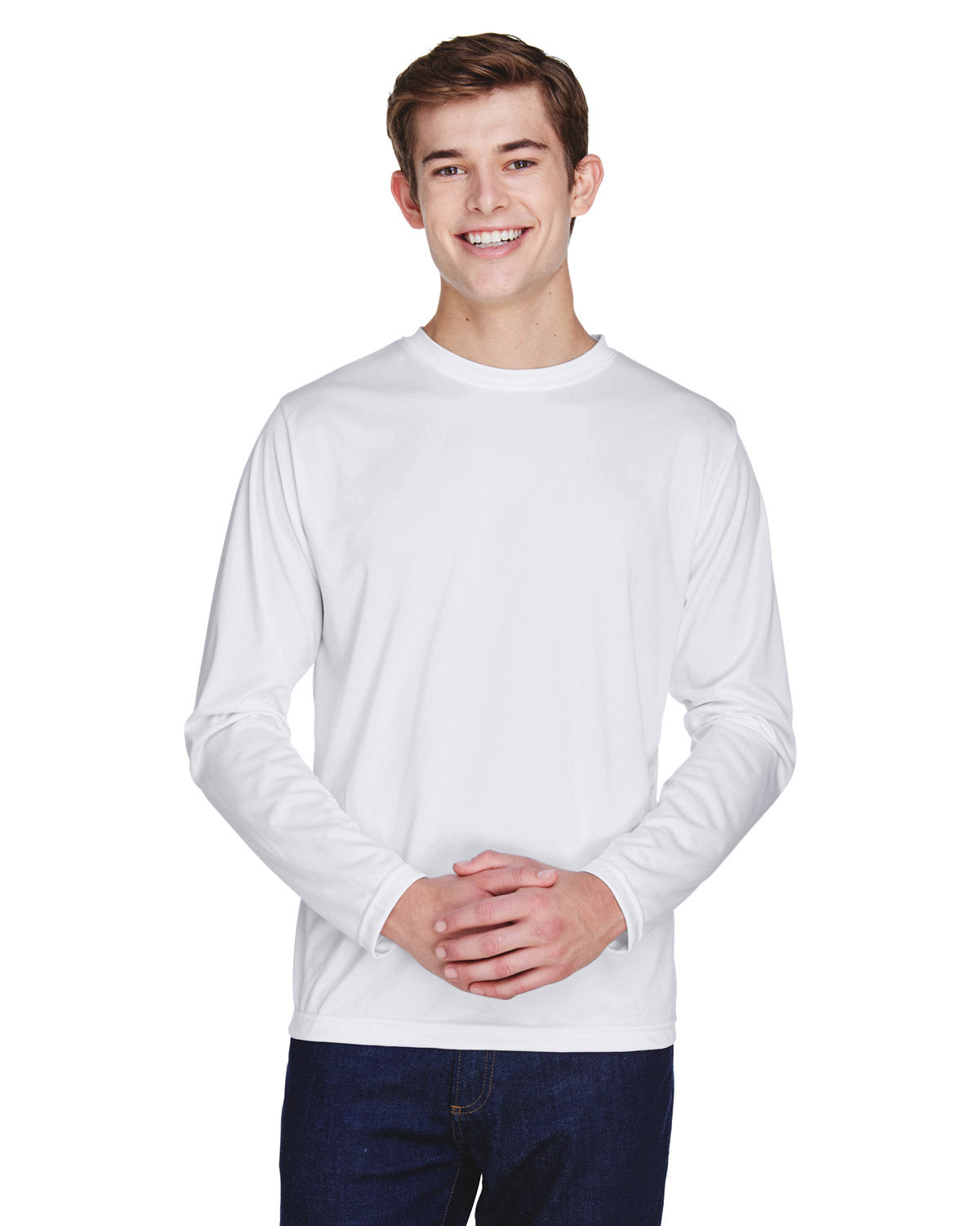 TT11L Team 365 Men's Zone Performance Long-Sleeve T-Shirt. XS - 4XL